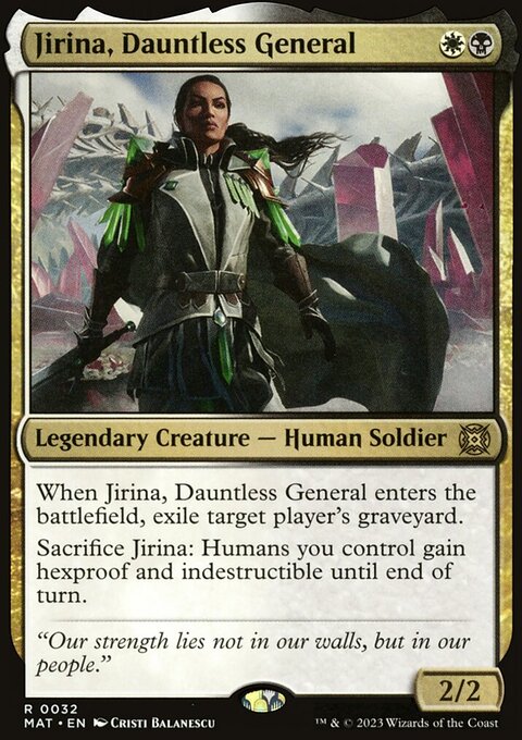 Jirina, Dauntless General